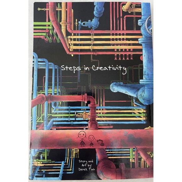 Derek Tiah Steps In Creativity Paperback Book Manga Illustrated - Picture 1 of 3